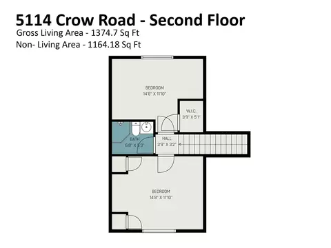 Floorplan - 5114 Crow Rd, Monroe, NC 28112 photo 2 of 5