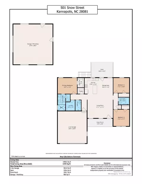 Floorplan - 501 Snow St, Kannapolis, NC 28081 photo 1 of 1