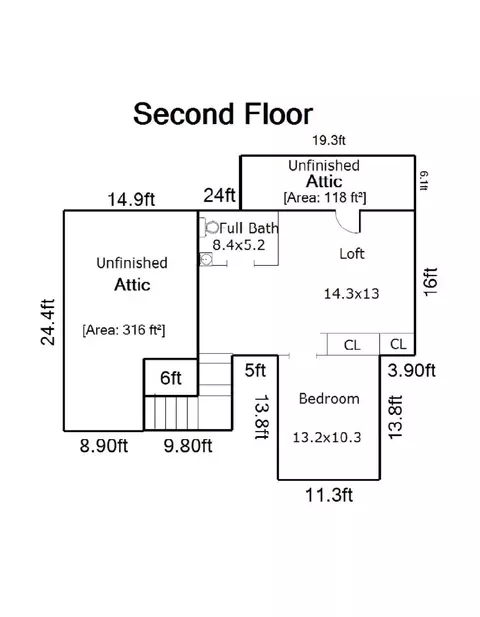 Floorplan - 21 N Christie Ct, Fletcher, NC 28732 photo 2 of 2