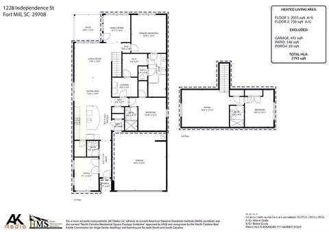 Floorplan - 1228 Independence St, Tega Cay, SC 29708 photo 1 of 1