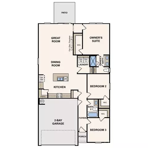 Floorplan - 8028 Midas Ln, Locust, NC 28097 photo 1 of 1