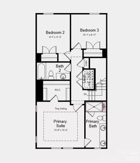 Floorplan - 541 Silver Star Blvd, Indian Trail, NC 28079 photo 3 of 3