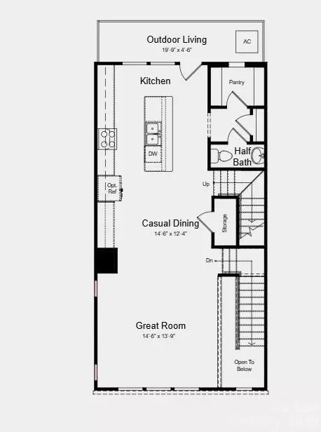 Floorplan - 541 Silver Star Blvd, Indian Trail, NC 28079 photo 2 of 3