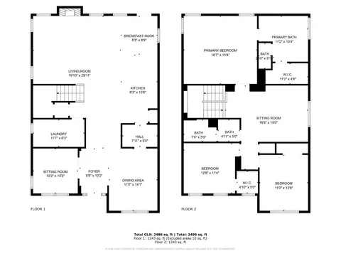 Floorplan - 4028 Whittier Ln, Tega Cay, SC 29708 photo 1 of 1