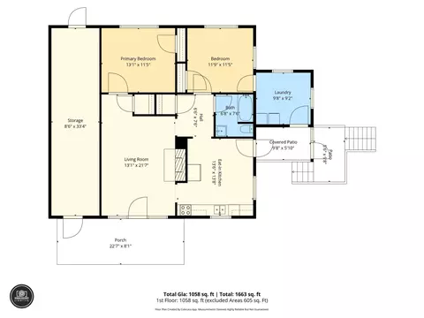 Floorplan - 110 Grady Ave, Tryon, NC 28782 photo 2 of 2