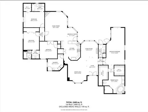 Floorplan - 411 Chapman St, Chesterfield, SC 29709 photo 1 of 1