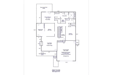 Floorplan - 6 Wagon Trce, Flat Rock, NC 28731 photo 1 of 3