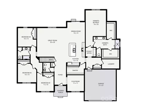 Floorplan - 4155 Persimmon Rd, Lancaster, SC 29720 photo 2 of 2