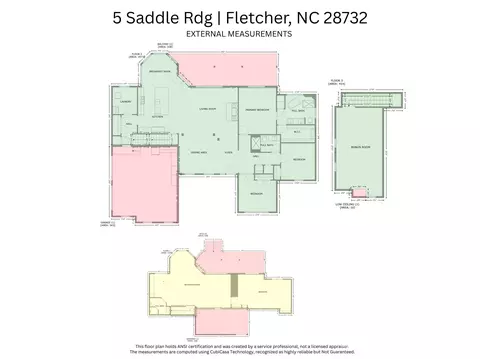 Floorplan - 5 Saddle Rdg, Fletcher, NC 28732 photo 1 of 2