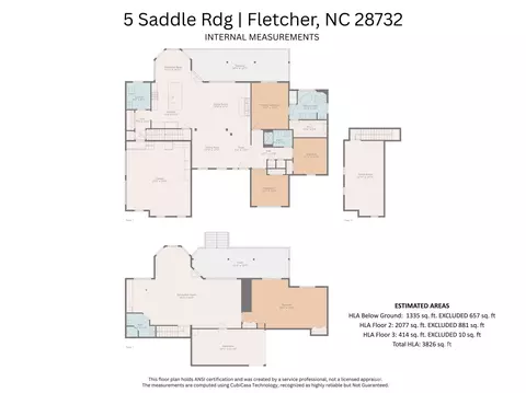 Floorplan - 5 Saddle Rdg, Fletcher, NC 28732 photo 2 of 2