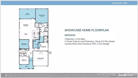 Floorplan - 3022 Brush Crk, Monroe, NC 28110 photo 1 of 1