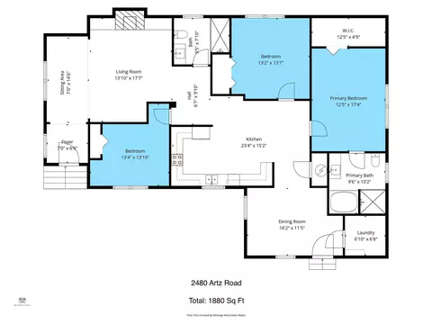 Floorplan - 2480 Artz Rd, Salisbury, NC 28146 photo 1 of 1