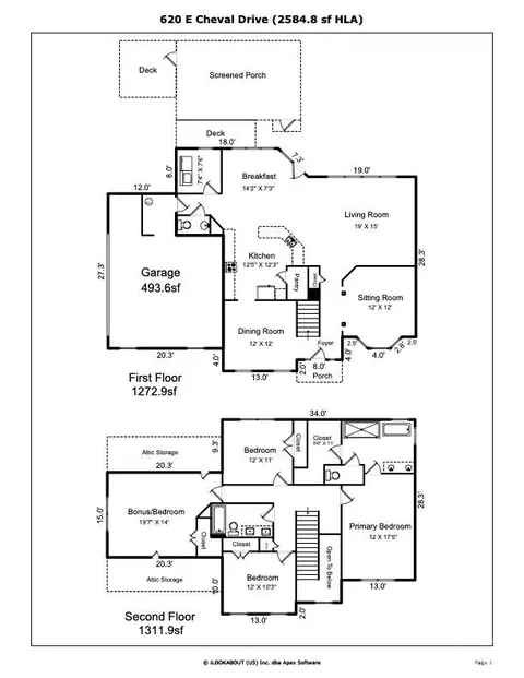 Floorplan - 620 E Cheval Dr, Fort Mill, SC 29708 photo 1 of 1