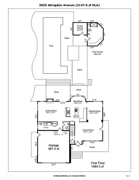 Floorplan - 3025 Abingdon Ave, Monroe, NC 28110 photo 1 of 2