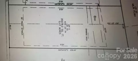 3824 Oakwood Lot C73 Po74 Rd #LOT C/73 P/O74, Charlotte, NC 28269