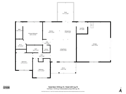 Floorplan - 4611 Knox Bailey Ln, Lancaster, SC 29720 photo 1 of 1