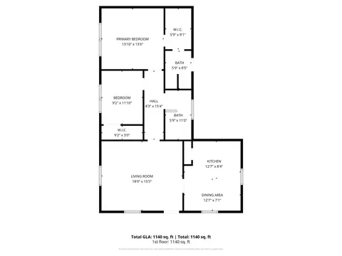 Floorplan - 3462 Roberta Rd, Concord, NC 28027 photo 1 of 1
