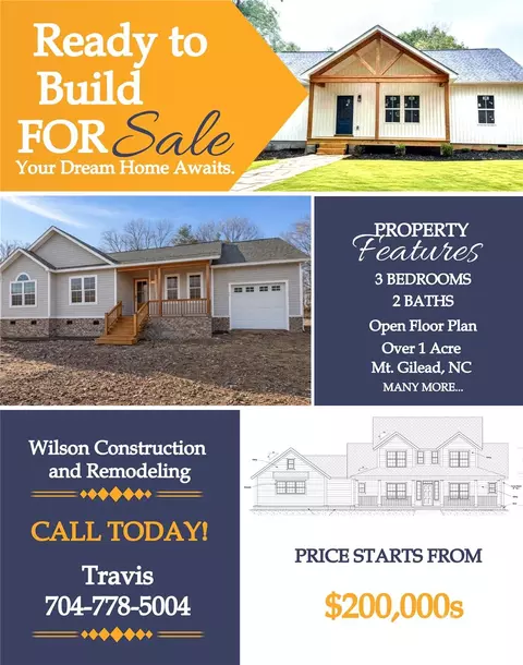 Maske Road, Mount Gilead, NC 27306