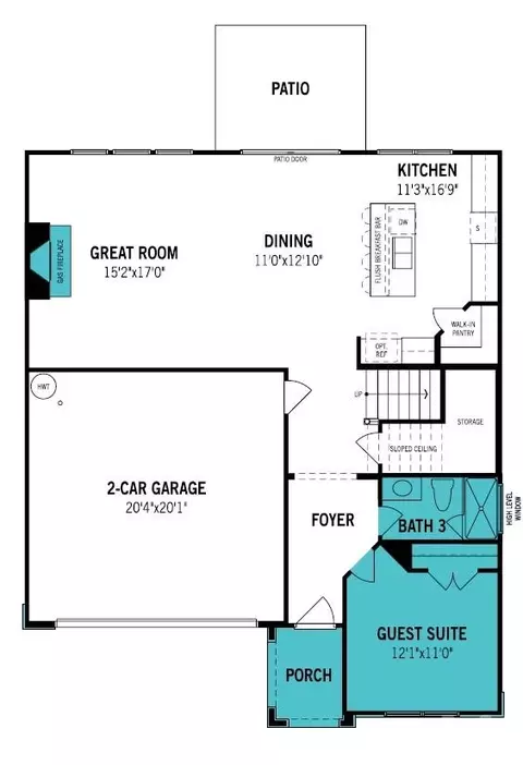 Floorplan - 2667 Tillman St, Monroe, NC 28112 photo 1 of 2