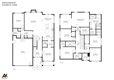 Floorplan - 3430 Caroland Dr, Fort Mill, SC 29708 photo 1 of 1