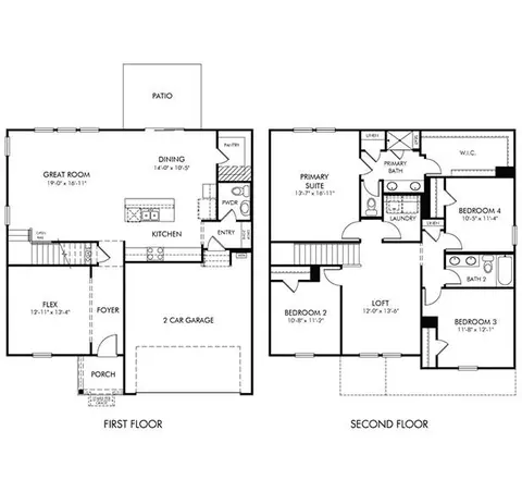 Floorplan - 2450 Chartwell St, Stanley, NC 28164 photo 1 of 1