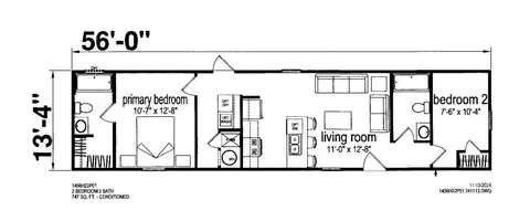 Floorplan - Biggerstaff E Loop #E, Nebo, NC 28761 photo 1 of 1