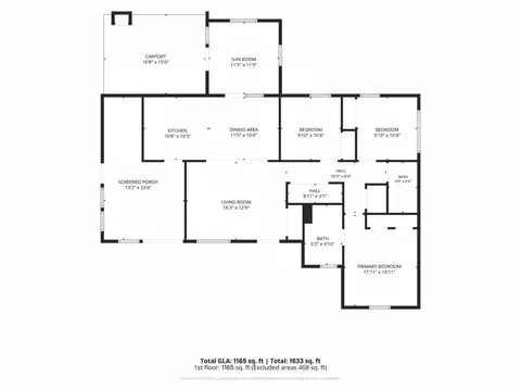 Floorplan - 605 Brookside Dr, Monroe, NC 28110 photo 1 of 1