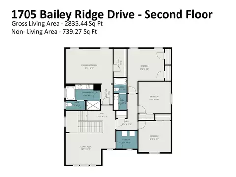 Floorplan - 1705 Bailey Ridge Dr, York, SC 29745 photo 2 of 2
