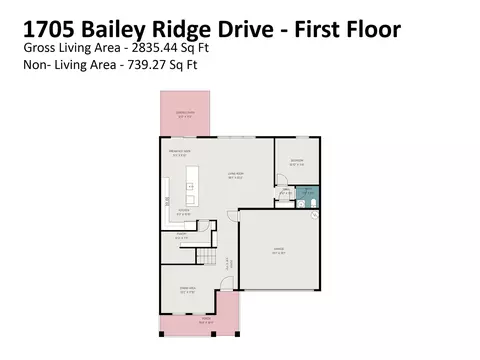 Floorplan - 1705 Bailey Ridge Dr, York, SC 29745 photo 1 of 2
