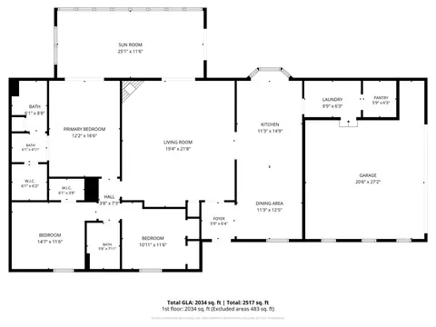 Floorplan - 7795 Old Post Rd, Denver, NC 28037 photo 1 of 1
