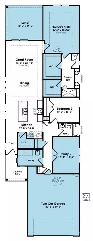 Floorplan - 207 Patagonia Pl, Locust, NC 28097 photo 1 of 1