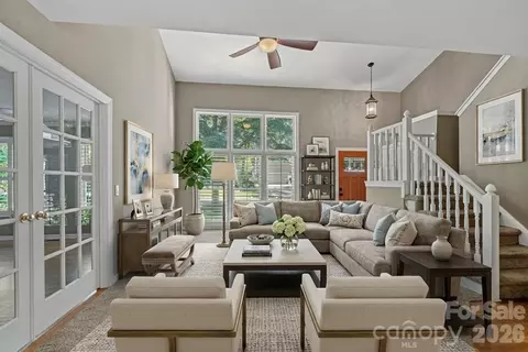 Living - 9037 Willow Trace Ct, Huntersville, NC 28078 photo 5 of 12