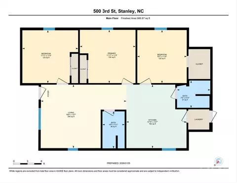 Floorplan - 500 3rd St, Stanley, NC 28164 photo 1 of 1