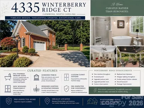 4335 Winterberry Ridge Ct, Winston Salem, NC 27103