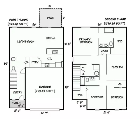 Floorplan - 4820 Stone Dr, Conover, NC 28613 photo 1 of 1