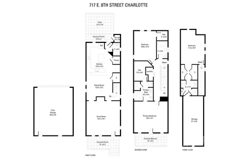 Floorplan - 717 E 8th St, Charlotte, NC 28202 photo 1 of 1