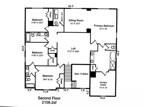 Floorplan - 1385 Cilantro Ct, Tega Cay, SC 29708 photo 2 of 2