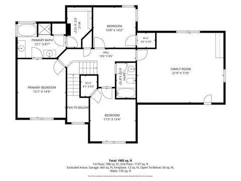 Floorplan - 470 Fox Ridge Ct, Stanley, NC 28164 photo 1 of 3