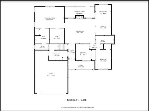 Floorplan - 48 Tanseyleaf Dr, Smithfield, NC 27577 photo 1 of 3