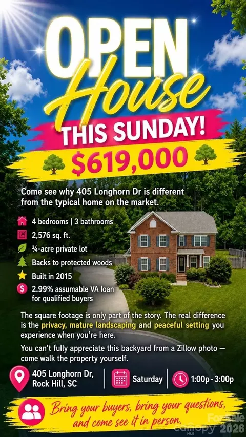 405 Longhorn Dr, Rock Hill, SC 29732
