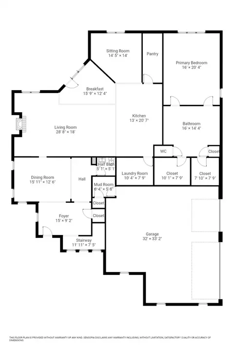 Floorplan - 121 Enclave Blvd, Matthews, NC 28104 photo 1 of 2