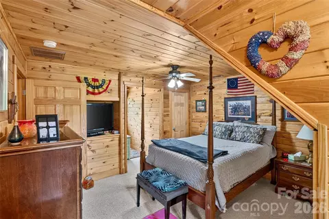Bedroom - 535 N Highland Rd, Mill Spring, NC 28756 photo 8 of 9