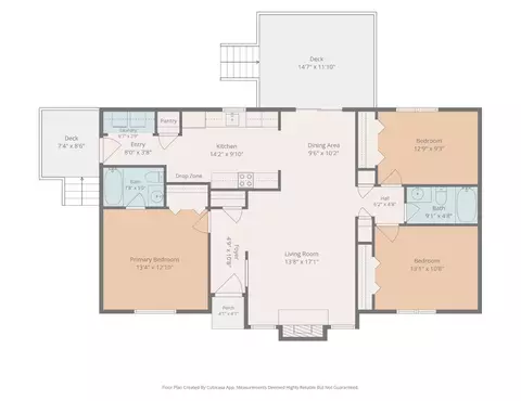Floorplan - 2406 Bearskin Ln, Monroe, NC 28110 photo 1 of 1