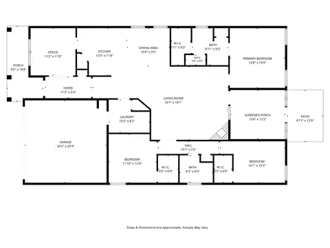 Floorplan - 1630 Topeka Ct, Monroe, NC 28110 photo 1 of 1