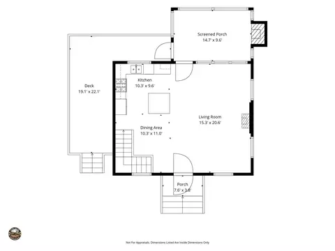 Floorplan - 9390 E Fork Rd, Brevard, NC 28712 photo 2 of 2