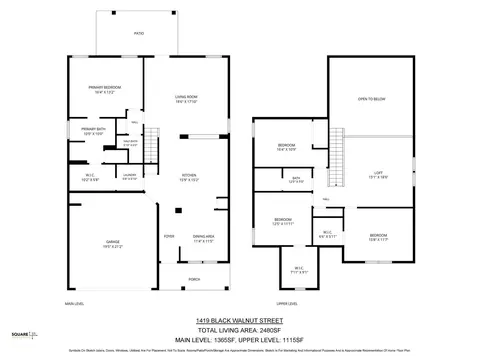 Floorplan - 1419 Black Walnut St, Monroe, NC 28112 photo 1 of 1
