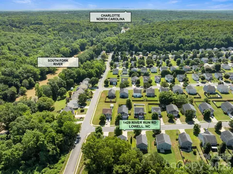 View/Area - 1429 River Run Rd, Lowell, NC 28098 photo 2 of 7