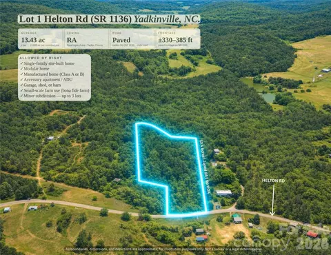 Helton Lot #1 Road LOT 1, Yadkinville, NC 27055