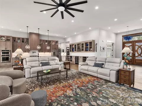 Living - 696 Daniel Circle Dr, Mills River, NC 28759 photo 2 of 2