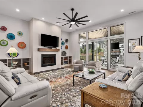 Living - 696 Daniel Circle Dr, Mills River, NC 28759 photo 1 of 2